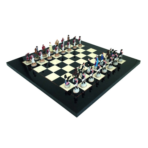 AMERICAN REVOLUTION Chess Set Briar Erable