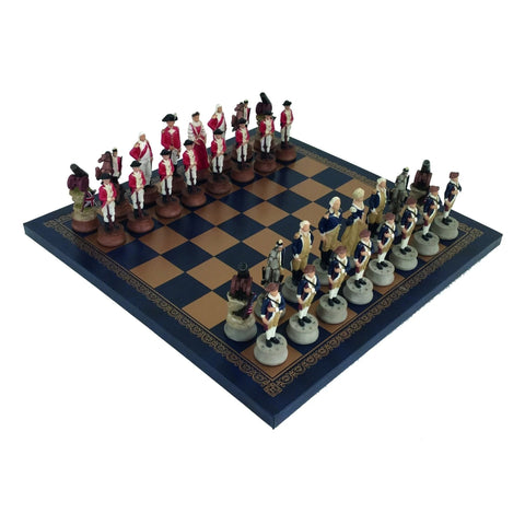 AMERICAN INDEPENDENCE WAR Chess Set