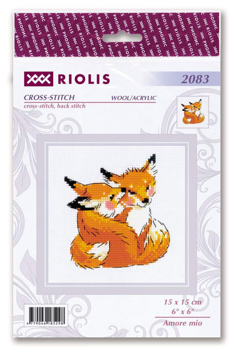 Amore mio. Cross Stitch kit by RIOLIS Ref. no.: 2083