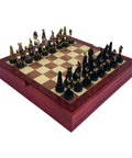 ANCIENT EGYPT Chess Set Wooden + Box