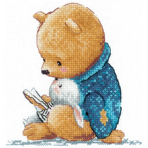 Evening Tale Cross Stitch Kit, Calming Tones, DIY Craft for Beginners and Experienced Crafters, Andriana, Home Decor 恒一