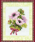 Anemones - Cross Stitch Kit from RIOLIS Ref. no.:790 - Hobby.lt 🇬🇧