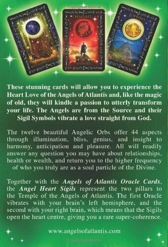 Angel Heart Sigils Oracle Cards Findhorn Press - Hobby.lt 🇬🇧