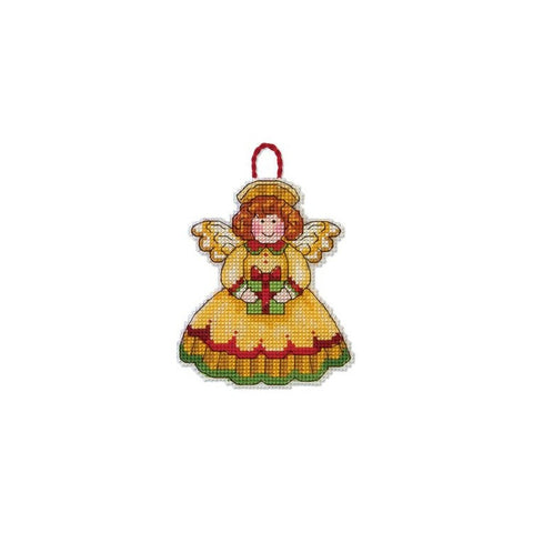 Angel Ornament (7.6 x 10.1 cm) - Cross Stitch Kit by DIMENSIONS