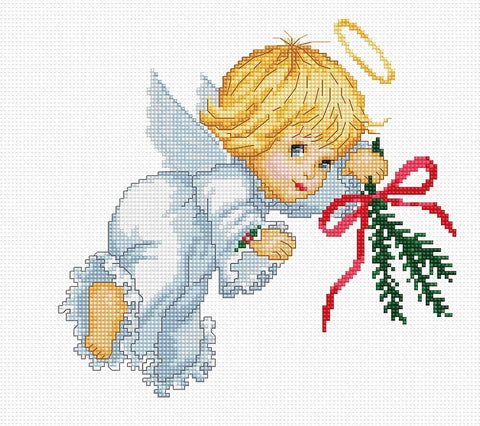 Angel SB190 - Cross Stitch Kit by Luca-s