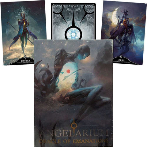 Angelarium Oracle Of Emanations Cards Lo Scarabeo