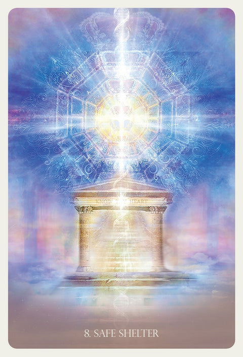 Angelic Lightwork Healing oracle Blue Angel