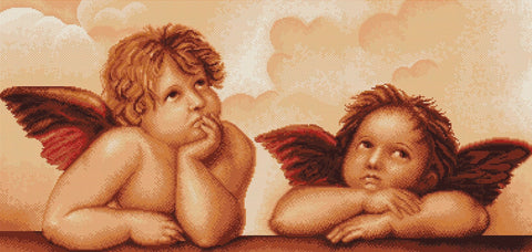 Angels SB319 - Cross Stitch Kit by Luca-s