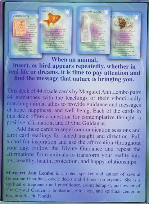 Animal Allies and Gemstone Guardians Cards Findhorn Press