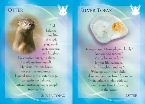 Animal Allies and Gemstone Guardians Cards Findhorn Press