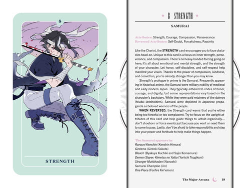 Anime Tarot Cards Simon Element - Hobby.lt 🇬🇧