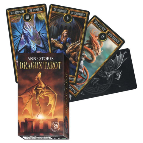 Anne Stokes Dragon Tarot cards deck Fournier - Hobby.lt 🇬🇧