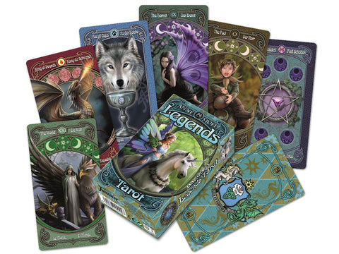 Anne Stokes Legends Tarot cards Fournier