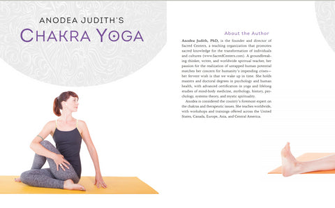 Anodea Judith's Chakra Yoga book Llewellyn