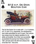 Antique Motor Cars Playing Cards Us Games Systems - Hobby.lt 🇬🇧