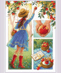 Apple Day. Cross Stitch kit by RIOLIS Ref. no.: 2201 - Hobby.lt 🇬🇧