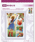 Apple Day. Cross Stitch kit by RIOLIS Ref. no.: 2201 - Hobby.lt 🇬🇧