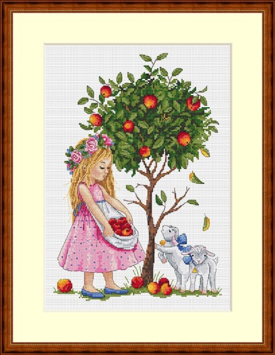 Apple Tree SK56 cross stitch kit by Merejka