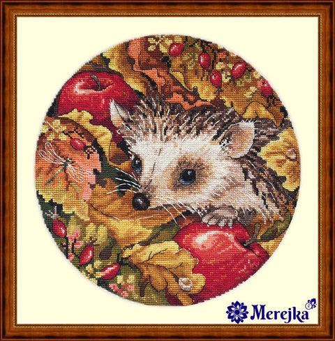 Apples SK31 cross stitch kit by Merejka - Hobby.lt 🇬🇧