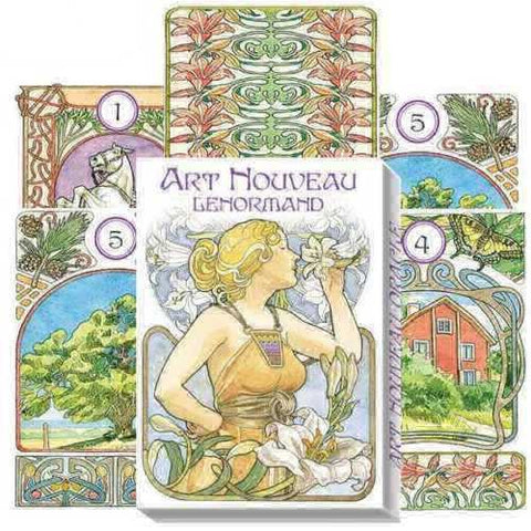 Art Nouveau Lenormand cards Lo Scarabeo