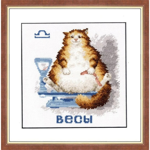 VL007 Zadiac Sign - Libra Cross Stitch Kit from Golden Fleece
