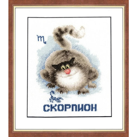 VL008 Zadiac Sign - Scorpio Cross Stitch Kit from Golden Fleece