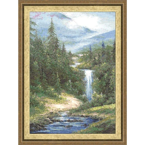 VM009 Waterfall Cross Stitch Kit from Golden Fleece