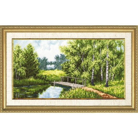 VM018 Native Land Cross Stitch Kit from Golden Fleece