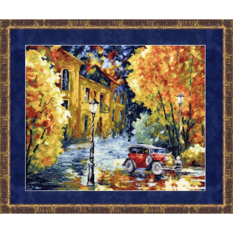 GM012 Autumn Cross Stitch Kit from Golden Fleece