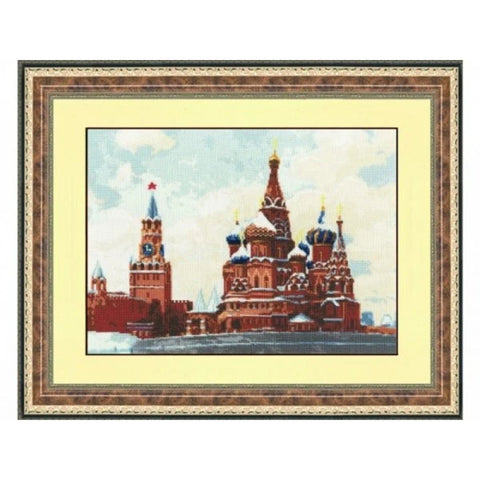 GM017 St Basil's Church Cross Stitch Kit from Golden Fleece