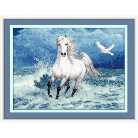 Z030 Free Wind Cross Stitch Kit from Golden Fleece