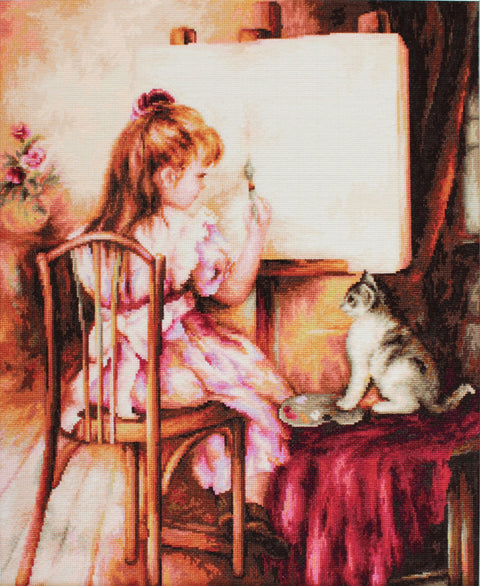 Artist and Model SB535 - Cross Stitch Kit