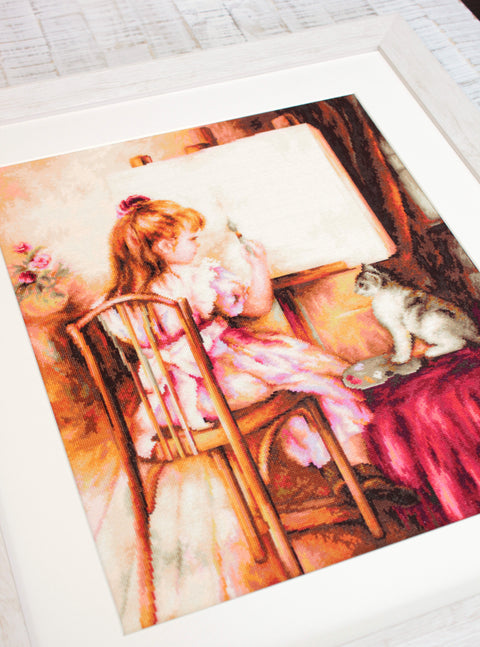 Artist and Model SB535 - Cross Stitch Kit