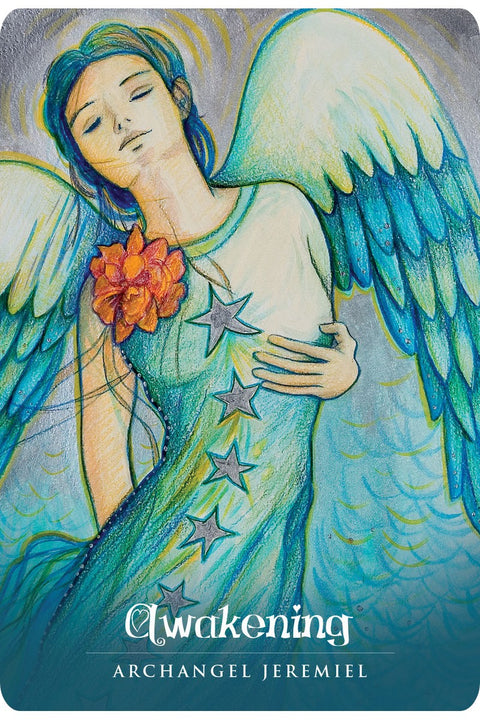 Ask an Angel Oracle cards Blue Angel