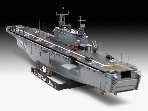 Assault Ship USS Tarawa LHA-1 - Plastic Modelling Kit By Revell