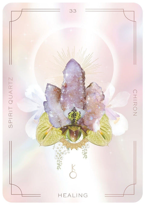 Astral Realms Crystal Oracle cards Rockpool - Hobby.lt 🇬🇧