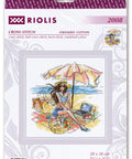 At The Beach. Cross Stitch kit by RIOLIS Ref. no.: 2008 - Hobby.lt 🇬🇧