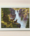 At the Waterfall SG470 - Cross Stitch Kit by Luca - s - Hobby.lt 🇬🇧