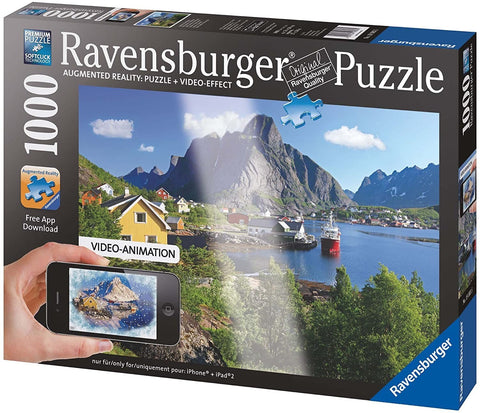 Augmented Reality Lofoten Norway Jigsaw Puzzles - 1000 Piece