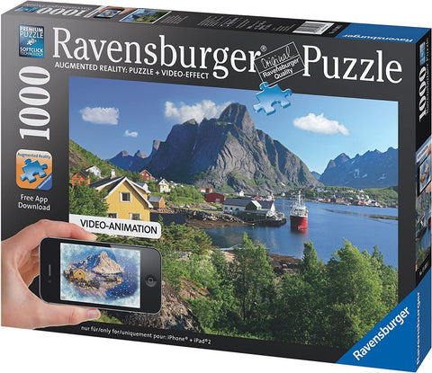 Augmented Reality Lofoten Norway Jigsaw Puzzles - 1000 Piece