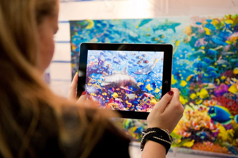 Augmented Reality Underwater Realm Jigsaw Puzzle 1000