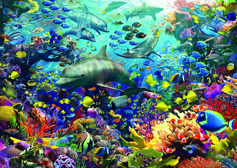 Augmented Reality Underwater Realm Jigsaw Puzzle 1000