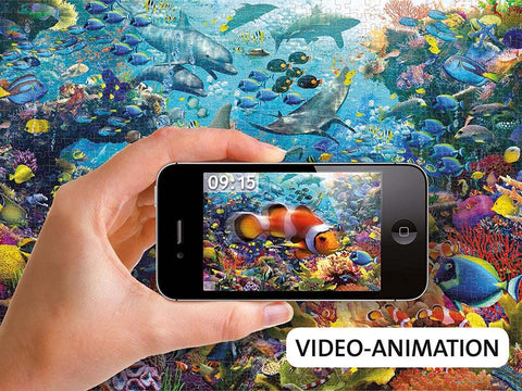 Augmented Reality Underwater Realm Jigsaw Puzzle 1000