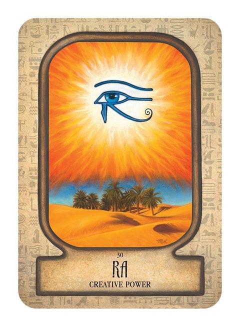 Auset Egyptian Oracle cards Rockpool - Hobby.lt 🇬🇧