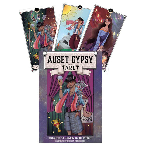 Auset Gypsy Tarot Cards Schiffer Publishing - Hobby.lt 🇬🇧