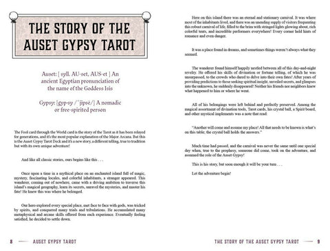 Auset Gypsy Tarot Cards Schiffer Publishing