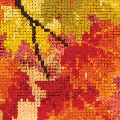 Autumn Colors - Cross Stitch Kit from RIOLIS Ref. no.:0054PT - Hobby.lt 🇬🇧