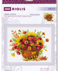 Autumn Flowers. Cross Stitch kit by RIOLIS Ref. no.: 1973 - Hobby.lt 🇬🇧