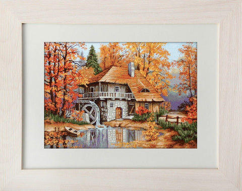 Autumn Landscape SG481 - Cross Stitch Kit by Luca - s - Hobby.lt 🇬🇧