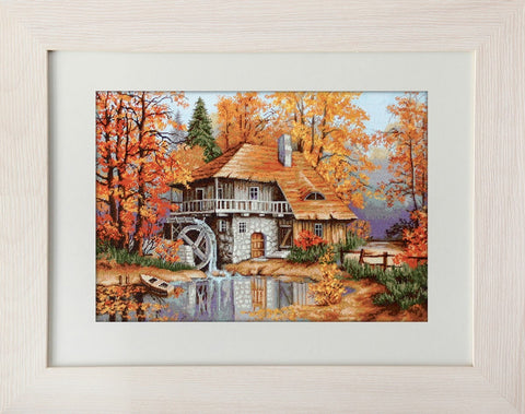 Autumn Landscape SG481 - Cross Stitch Kit by Luca-s